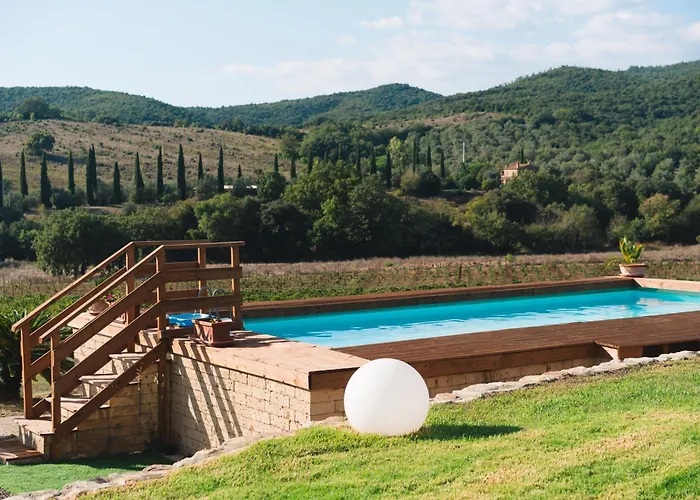 Podere Ristella - Wine&food مزرعة للإقامة Montemassi